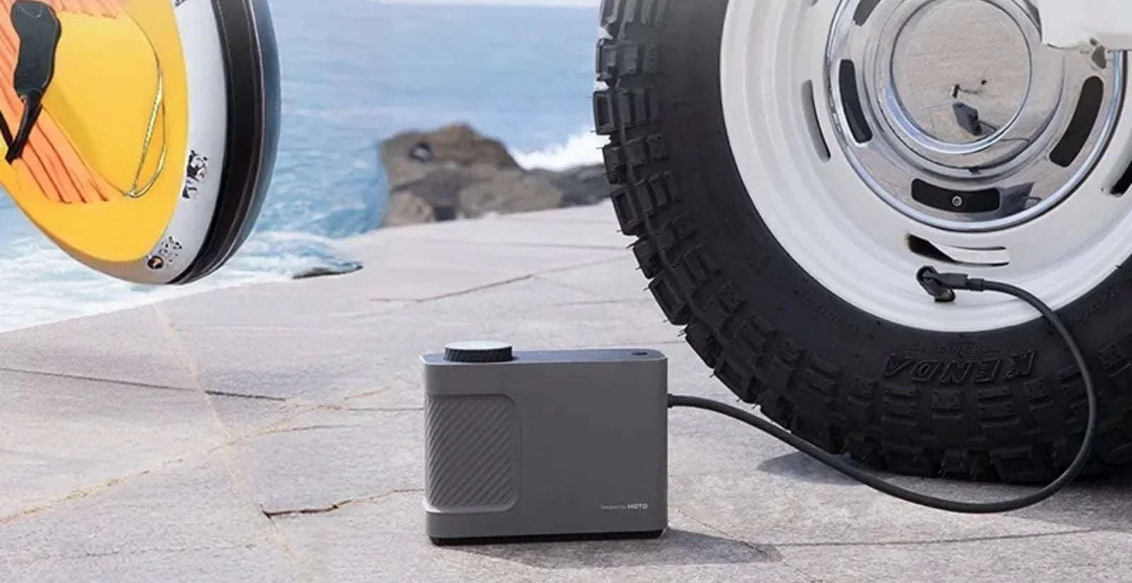 How a Smart Air Pump Enhances Tire Inflation?