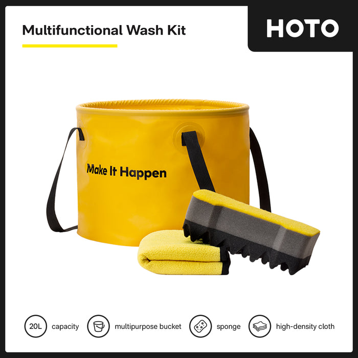 HOTO Multifunctional Outdoor Wash Kit