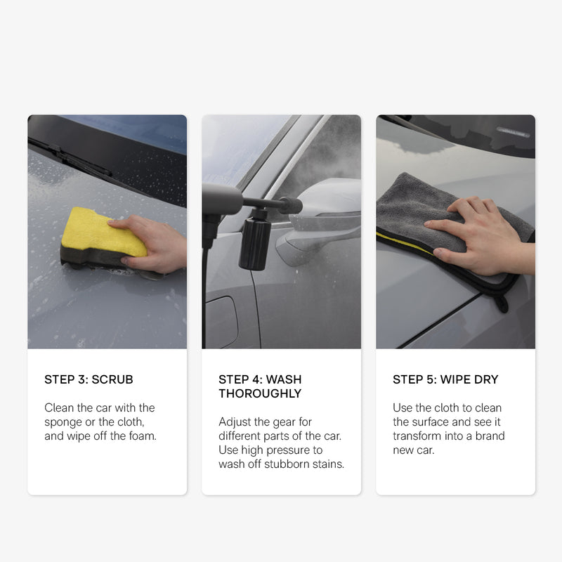 HOTO Multifunctional Outdoor Wash Kit