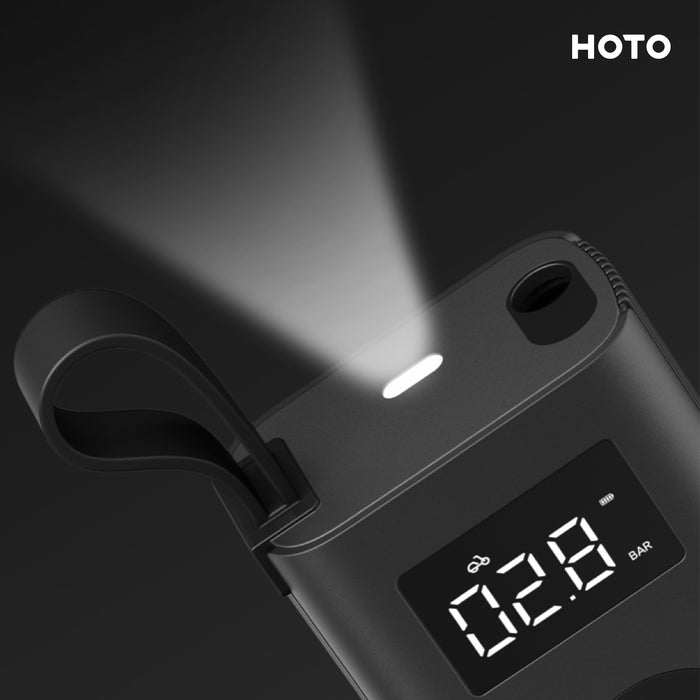 HOTO Electric Air Pump Black
