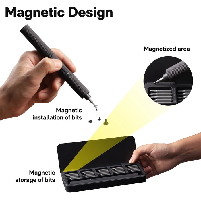 HOTO 25-in-1 Electric Precision Screwdriver Set