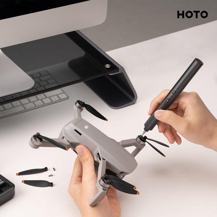 HOTO Electric Precision Screwdriver ADV Gray