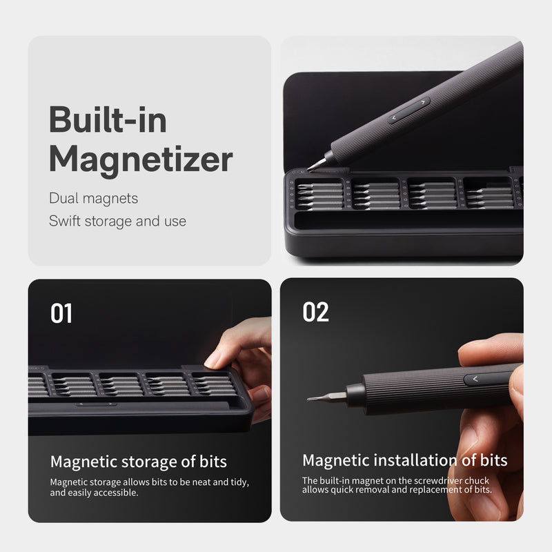 HOTO 25-in-1 Electric Precision Screwdriver Set