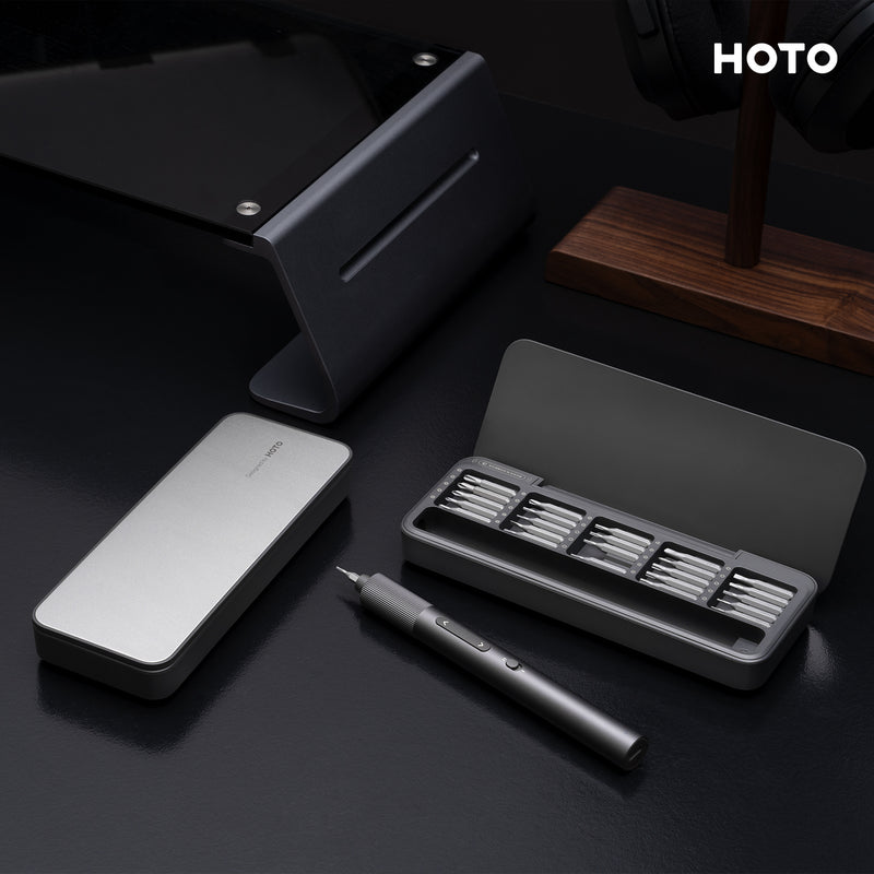 HOTO Electric Precision Screwdriver ADV Gray