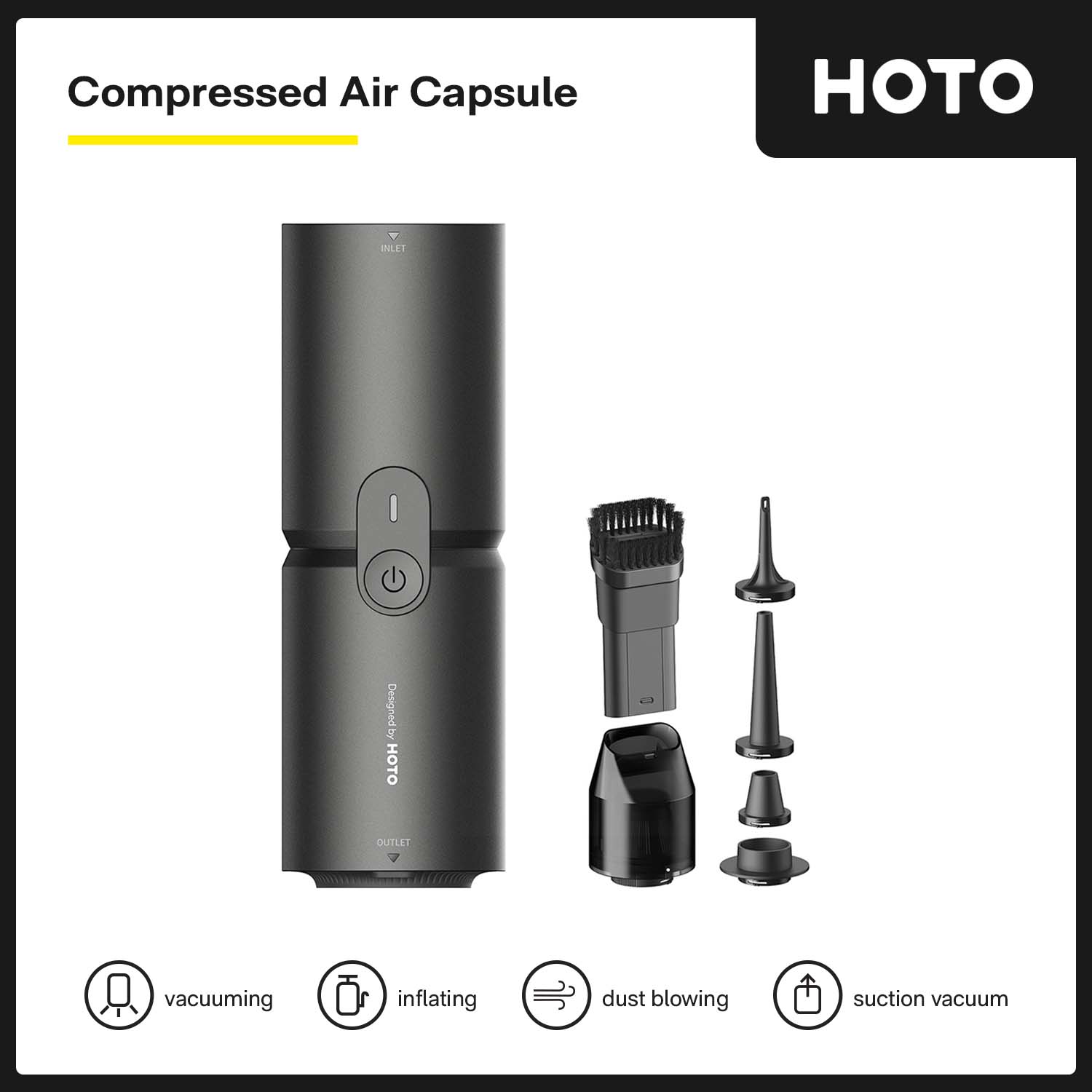 HOTO Compressed Air Capsule – Cutting Edge Online Store