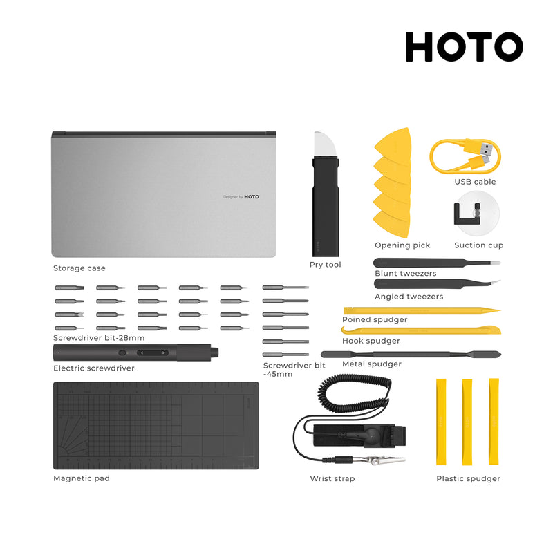 HOTO Precision Screwdriver Kit Pro
