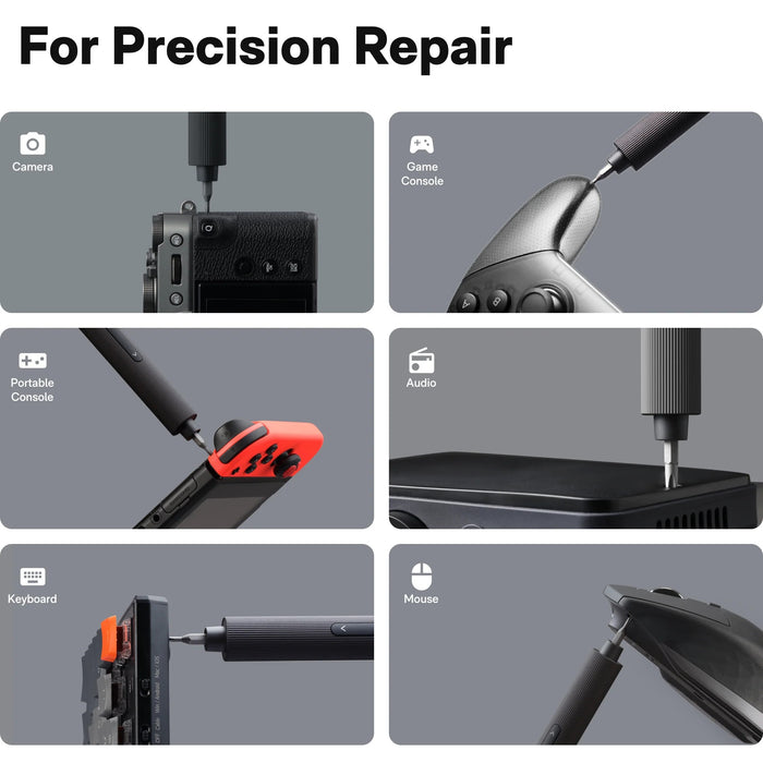 HOTO 25-in-1 Electric Precision Screwdriver Set