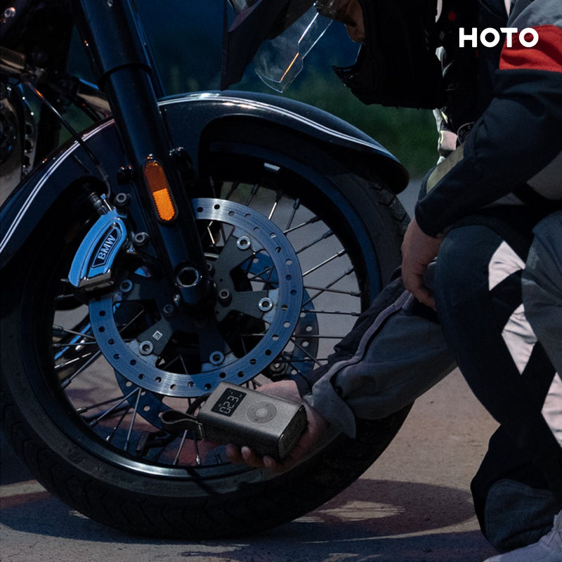 HOTO Electric Air Pump Black
