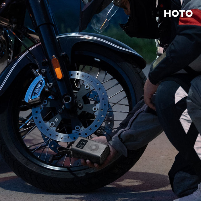 HOTO Electric Air Pump Black